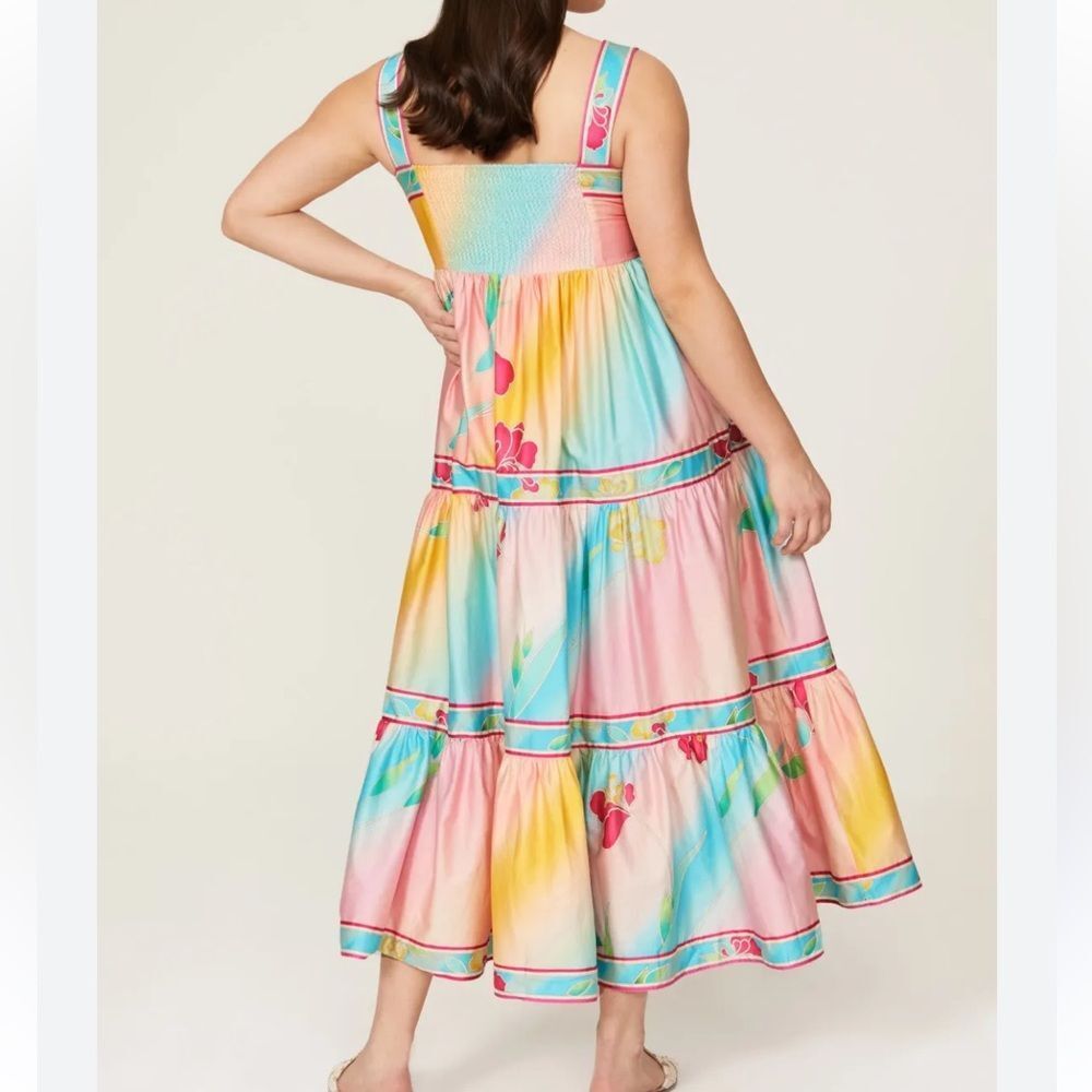 Hunter Bell Rita Midi Dress Small - Picture 3 of 7